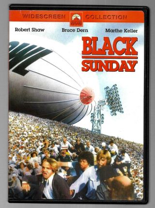Black Sunday (dvd) Rare&oop/htf Bruce Dern/marthe Keller Vgood Cond,  Freeshipping