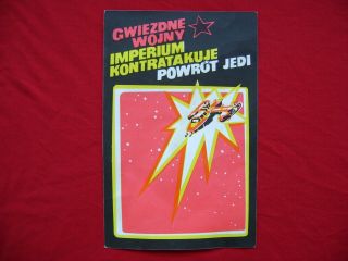 Vintage Polish Blister Card Star Wars Prl