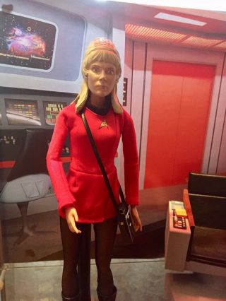 Custom Tos 1/6 Scale 12” Qmx Star Trek Janice Rand Figure