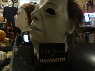 Illusive Concepts Michael Myers Mask Halloween Rare Vhtf With Tags Vintage