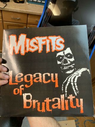 Misfits legacy of brutality rare vinyl record white vinyl special edition cool 2