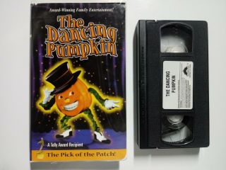 The Dancing Pumpkin (vhs,  2000) Rare Animated Family Film Clamshell Case