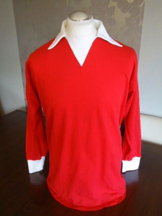 Manchester United Style 1972 Admiral Home Shirt Large Adult Unworn Rare