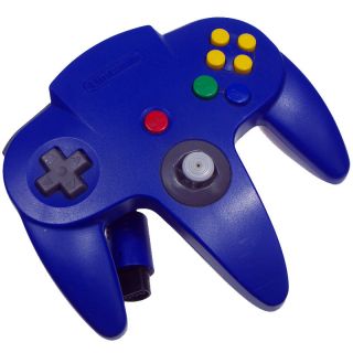 Nintendo 64 Blue Controller Only Japan Import N64 Very Rare