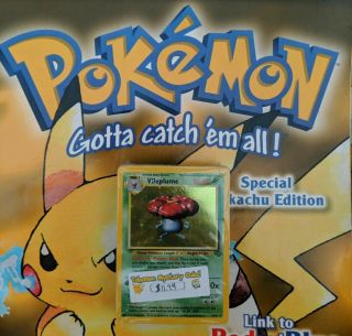 Pokemon Mystery Cube Vileplume 15/64 Jungle Holo Rare For 50 Cards