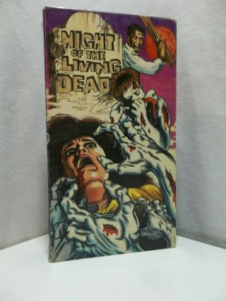 Night Of The Living Dead Vhs Star Classics Rare 1987
