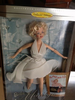 Vintage Barbie Marilyn Monroe 1997 The Seven Year Itch Mattel 17155