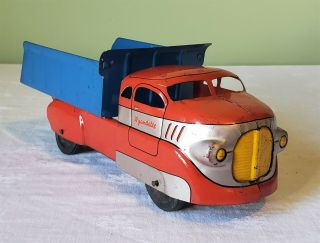 Early Wyandotte Toys Gmc Shark - Nose Cab Dump Truck 40 