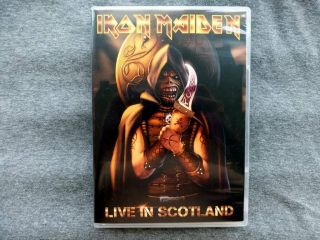 Iron Maiden Live In Glasgow Dvd 15/12/2006 Dvd 9 Rare Series