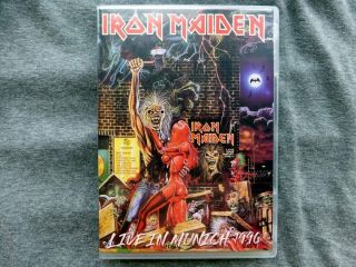 Iron Maiden Live In Munich Dvd 3/12/1990 Rare Series