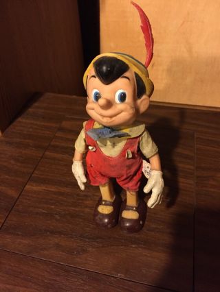 Disney Pinocchio R Dakin Vintage Doll Toy Antique Hong Kong Estate Find