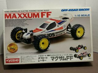 Vintage Kyosho 1988 Maxxum Ff 1/10 Radio Control Off Road Racing Buggy Rare
