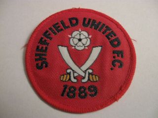 Rare Old Sheffield United Football Club Woven Blazer Badge Patch