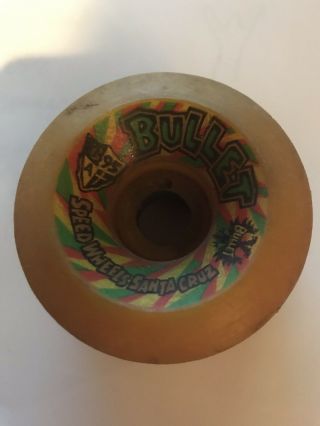 Vintage Santa Cruz Bullet Skateboard Wheel