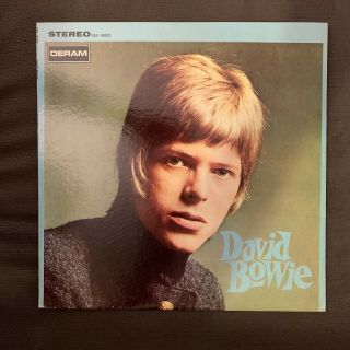 Rare First Pressing David Bowie Self Titled Deram Des - 18003 Stereo