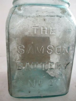 Antique The Samson Battery No.  2 The E.  G.  M.  Boston,  Mass 2