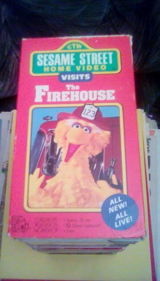 Sesame Street Visits The Firehouse Rare Children 