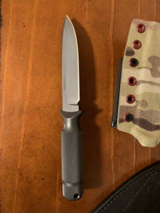 Chris Reeve Shadow III Fixed Blade Knife Rare With Sheath 2