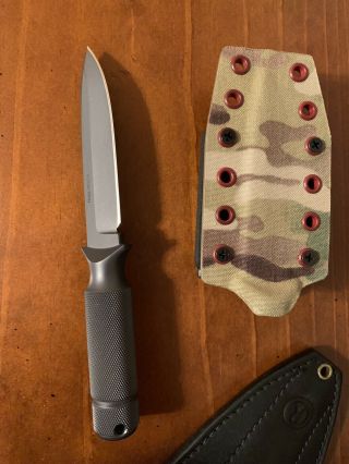 Chris Reeve Shadow III Fixed Blade Knife Rare With Sheath 3