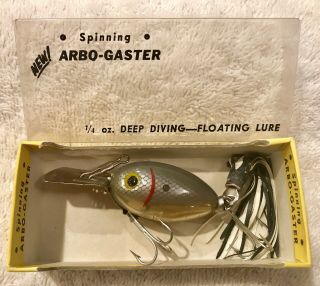 Fishing Lure Fred Arbogast 1/4 Arbo Gaster Stunning Tackle Crank Bait