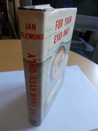 Ian Fleming - For Your Eyes Only (first Edition / Printing / Cape 1960 / Rare Dj