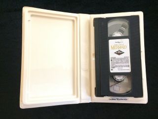 THE LITTLE MERMAID DISNEY BLACK DIAMOND VHS TAPE RARE BANNED COVER 3