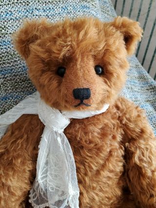 Mary George Mohair Bear 22 Inches Fully Jointed Rare Bear