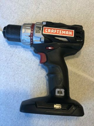 Craftsman C3 19.  2v Brushless 1/2 " Drill Driver W Handle/light 320.  38595 Rare