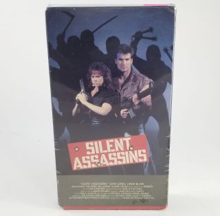 Silent Assassins Vhs,  Linda Blair,  Sam Jones,  Rare Vhs,  Oop