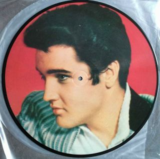 Elvis Presley Troubles Rare Picture Disc Vinyl LP,  Denmark 1984 2