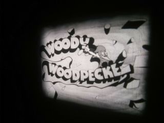 8mm Film Woody Woodpecker Box Car Bandit (1957) Rare 200ft Reel 2