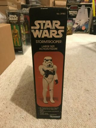 Vintage Star Wars 12 Inch STORMTROOPER Complete 1978 with box 3