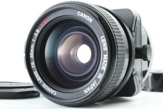 Rare【mint】 Canon Ts 35mm F/2.  8 S.  S.  C.  Ssc Tilt Shift Fd Lens From Japan 465
