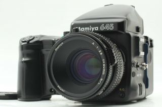 【n.  - Rare Lens Shutter】 Mamiya 645 Pro W/ A 80mm F/2.  8 N/l Lens From Japan