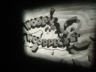 8mm Film Woody Woodpecker Wet Blanket Policy (1948) Rare 200ft Reel 2