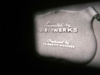8mm Film Sinbad the Sailor (1935) UB Iwerks Rare 200ft Reel 3