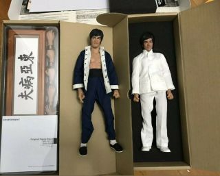 2 Figures - Enterbay Bruce Lee 1/6 Figure Fist Of Fury Fof