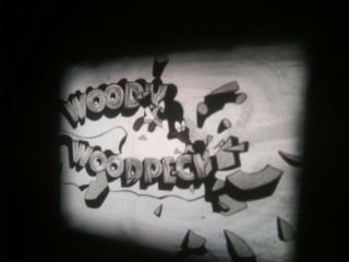 8mm Film Woody Woodpecker The Tree Medic (1955) Castle Films Rare 200ft Reel 2