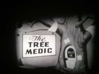 8mm Film Woody Woodpecker The Tree Medic (1955) Castle Films Rare 200ft Reel 3