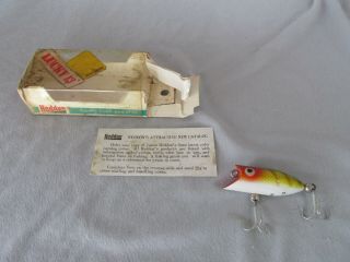 Old Stock Heddon Tiny Lucky 13 Lure