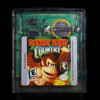 Donkey Kong Country [new Battery ] [nintendo Game Boy Color Dk Rare Gorilla Dude