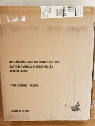 Hot Toys Captain America & Steve Rogers The Winter Soldier MMS 243 1:6 2