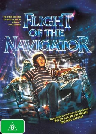 Flight Of The Navigator (dvd) 1986 Rare & Out Of Print Like