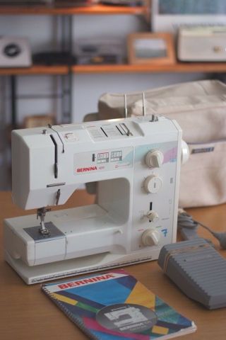 Bernina 1011 Sewing Machine With All Attachments And Bag,  Rare