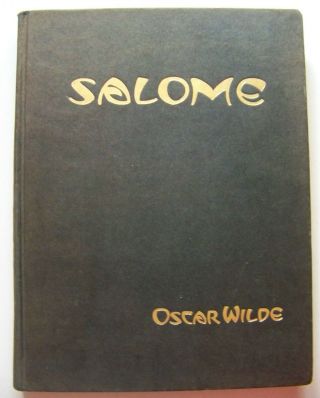 Rare 1927 Artist John Vassos Signed 1st Edition Salome By Oscar Wilde