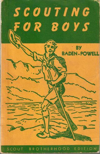 Rare " Scouting For Boys " Baden - Powell Of Gilwell Woodcraft Bp Boy Scouts Canada