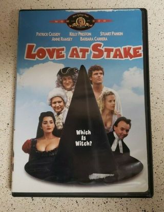 Love At Stake (dvd,  2005) Rare Oop Patrick Cassidy,  Kelly Preston.  R1 Us