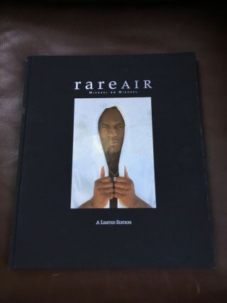 Michael Jordan Autographed Rare Air Book,  Uda Auc47267 1469/2500