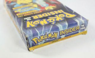 Pokemon Insider The Movie VHS Target Exclusive - Rare 3