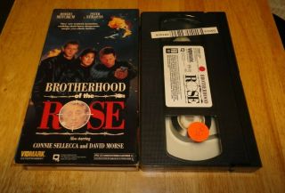 Brotherhood Of The Rose (vhs,  1989) Spy Thriller Tv Miniseries Video Edit Rare